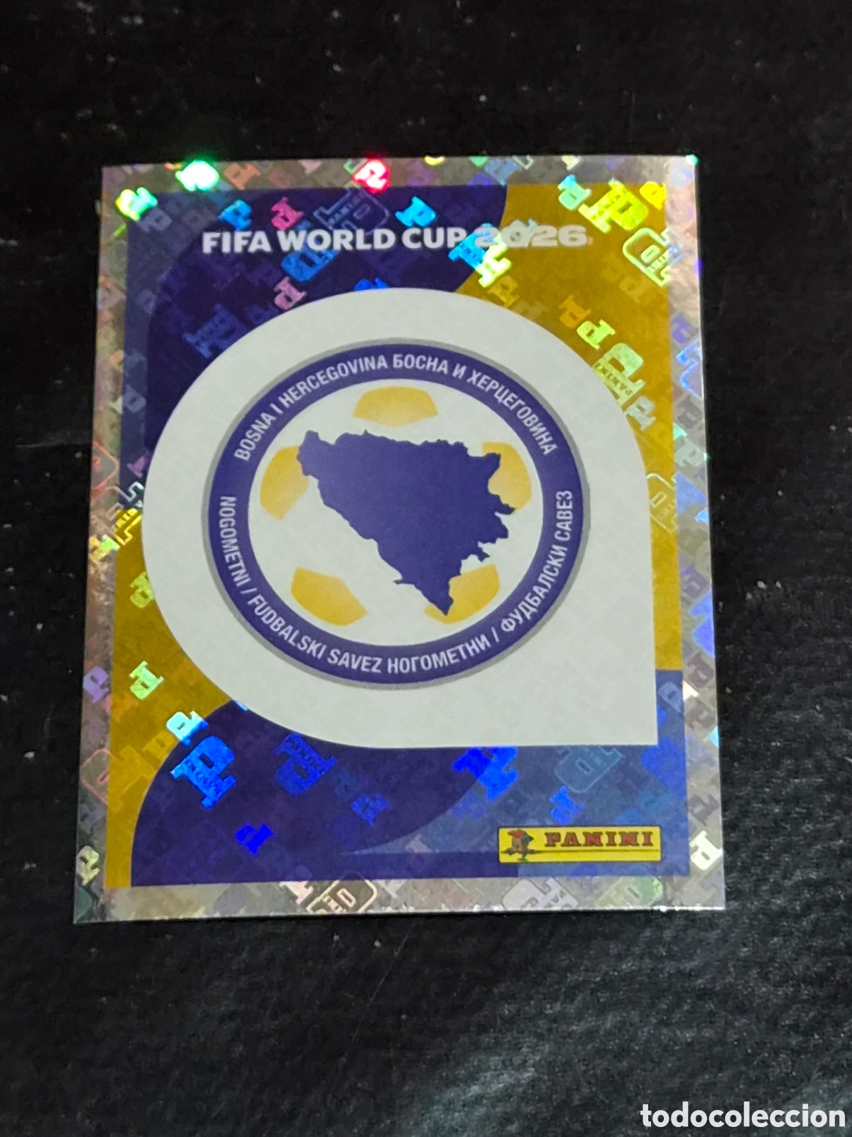 Coleccionismo Cromos antiguos: BIH1 - ESCUDO BOSNIA FIFA WORLD CUP 2026