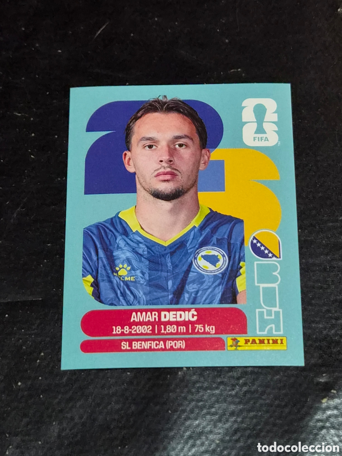 Coleccionismo Cromos antiguos: BIH3 - DEDIC , BOSNIA FIFA WORLD CUP 2026