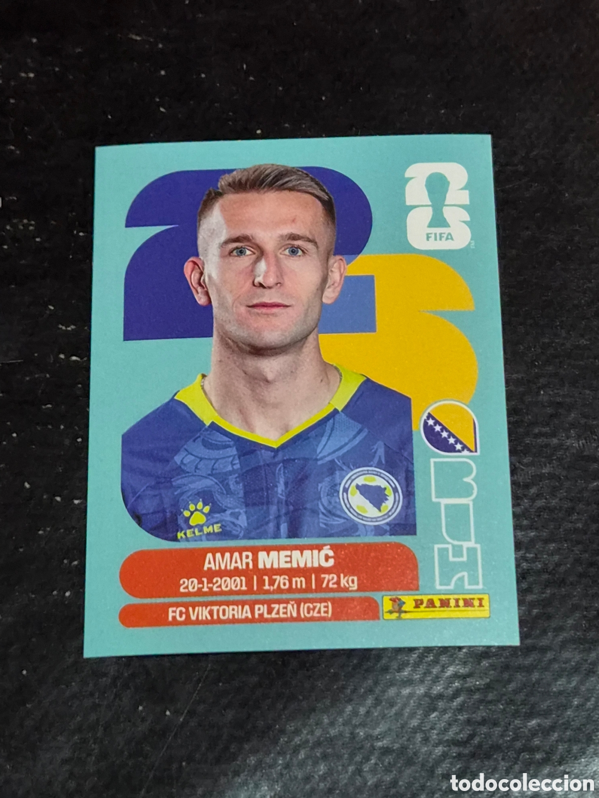 Coleccionismo Cromos antiguos: BIH16 - MEMIC , BOSNIA FIFA WORLD CUP 2026