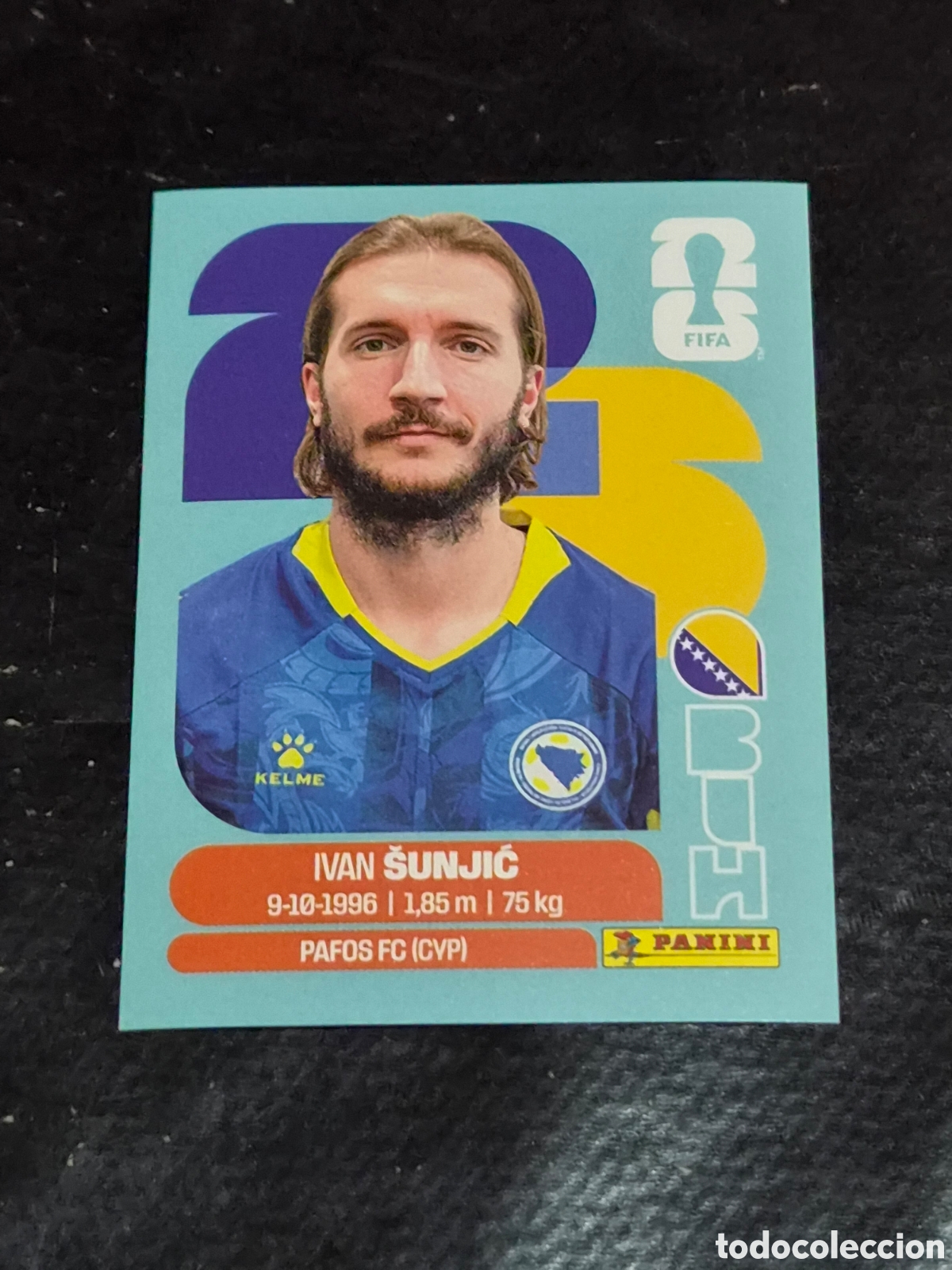 Coleccionismo Cromos antiguos: BIH11 - SUNJIC , BOSNIA FIFA WORLD CUP 2026