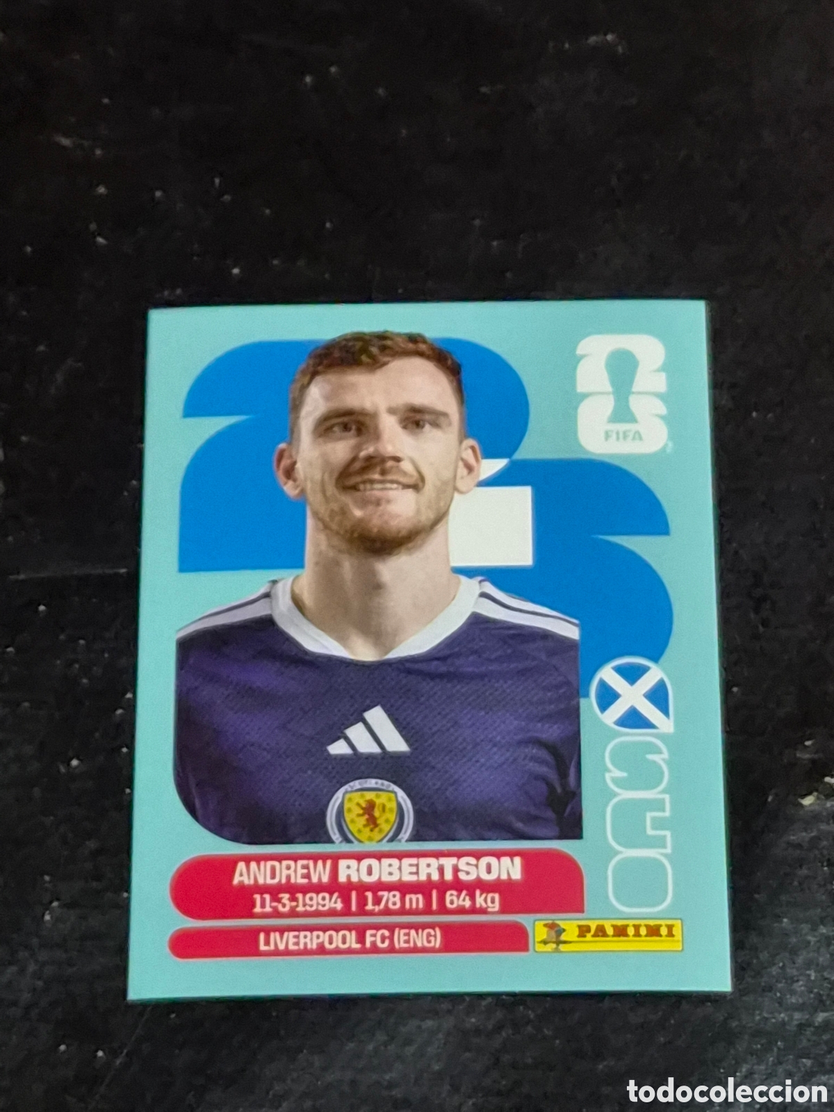 Coleccionismo Cromos antiguos: SCO6 - ROBERTSON , ESCOCIA FIFA WORLD CUP 2026