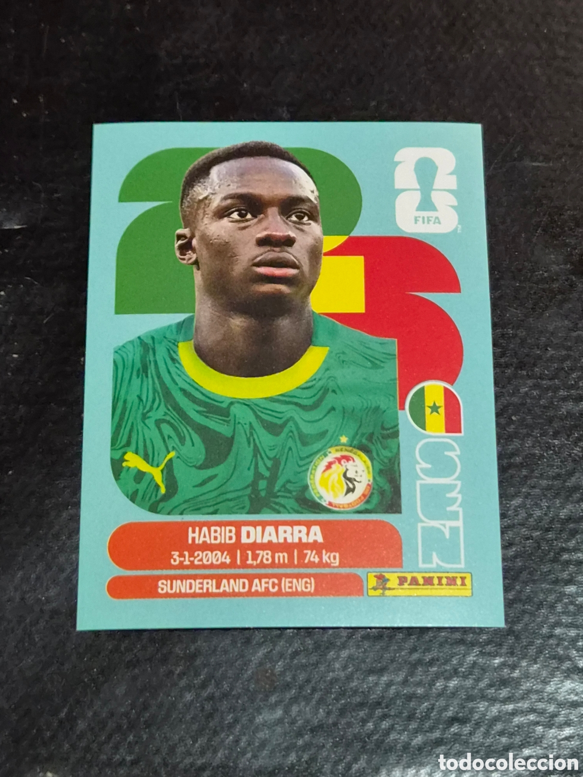 Coleccionismo Cromos antiguos: SEN12 - DIARRA , SENEGAL FIFA WORLD CUP 2026