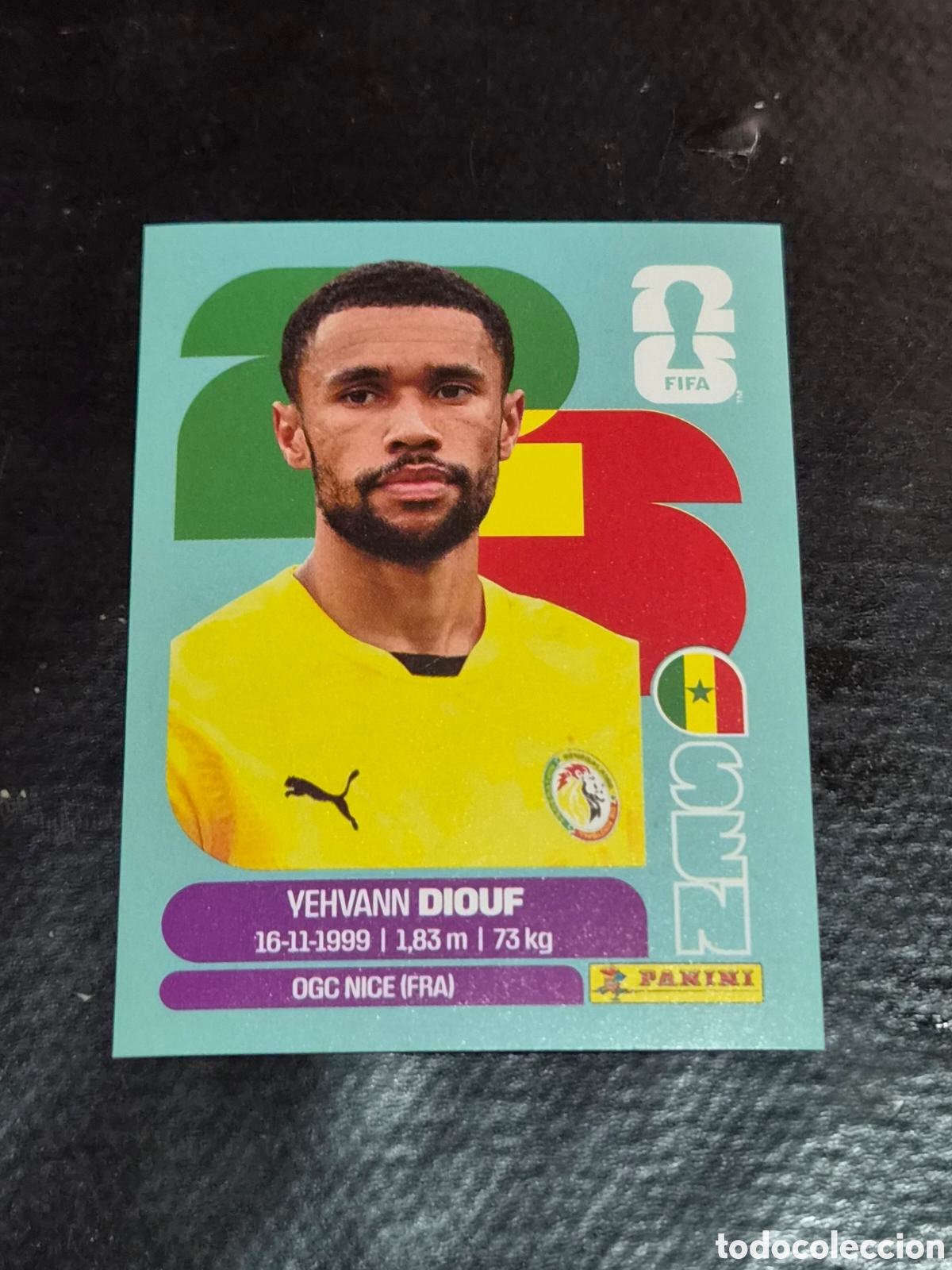 Coleccionismo Cromos antiguos: SEN3 - DIOUF , SENEGAL FIFA WORLD CUP 2026