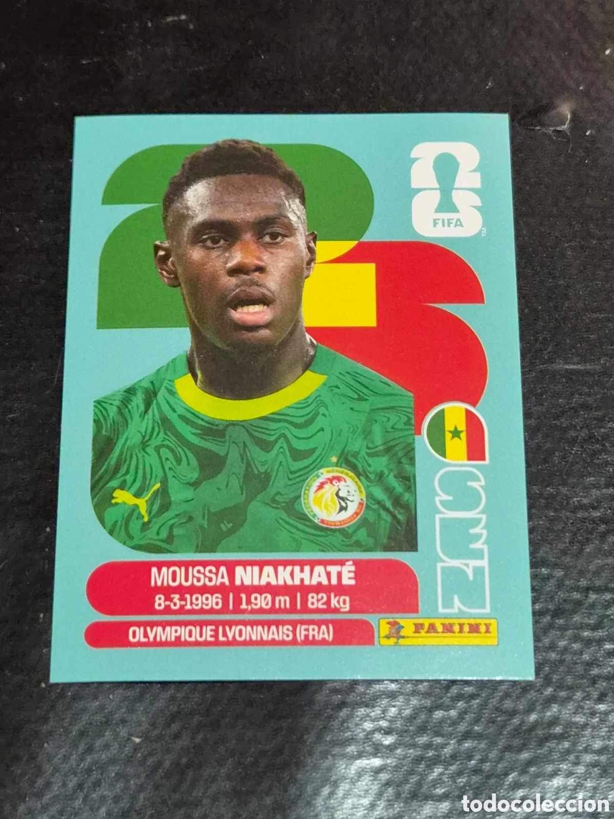 Coleccionismo Cromos antiguos: SEN4 - NIAKHAT&Eacute; , SENEGAL FIFA WORLD CUP 2026