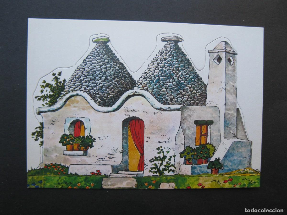 Coleccionismo Cromos antiguos: MIS CASITAS Y SUS HABITANTES - CROMO N&ordm; 35 - CASA DE PIEDRA - EDICIONES ESTE - NUNCA PEGADO.