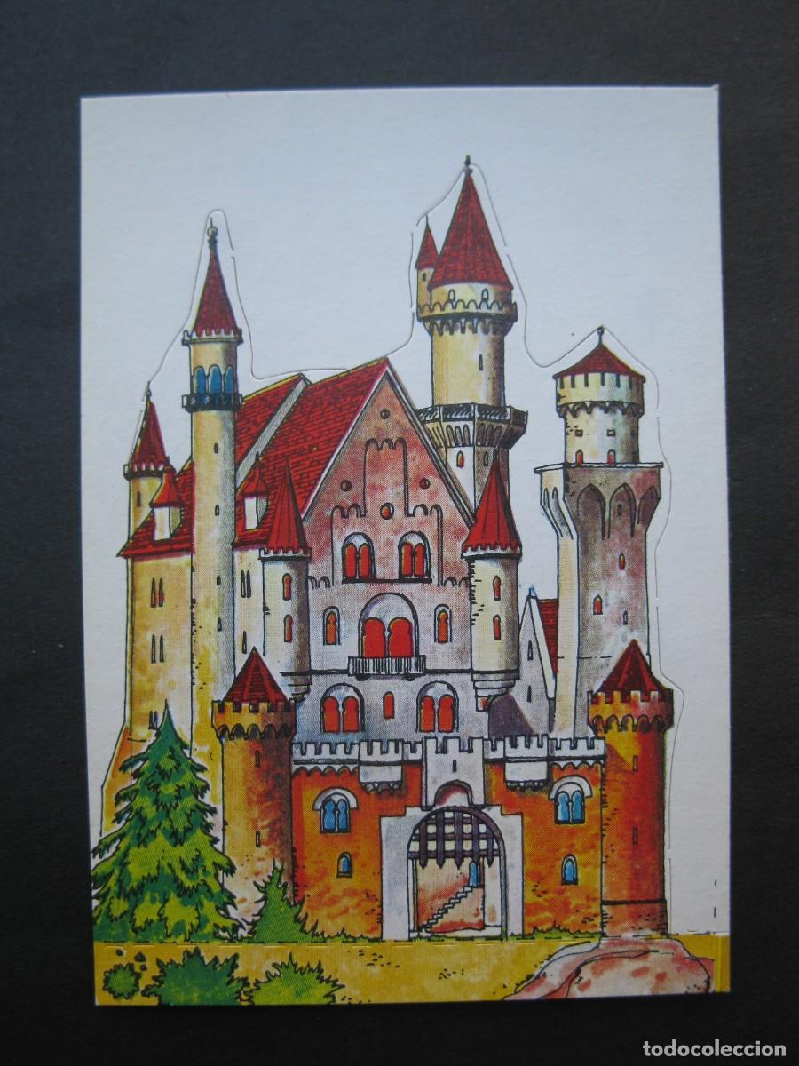 Coleccionismo Cromos antiguos: MIS CASITAS Y SUS HABITANTES - CROMO N&ordm; 33 - CASTILLO DE BAVIERA - EDICIONES ESTE - NUNCA PEGADO.