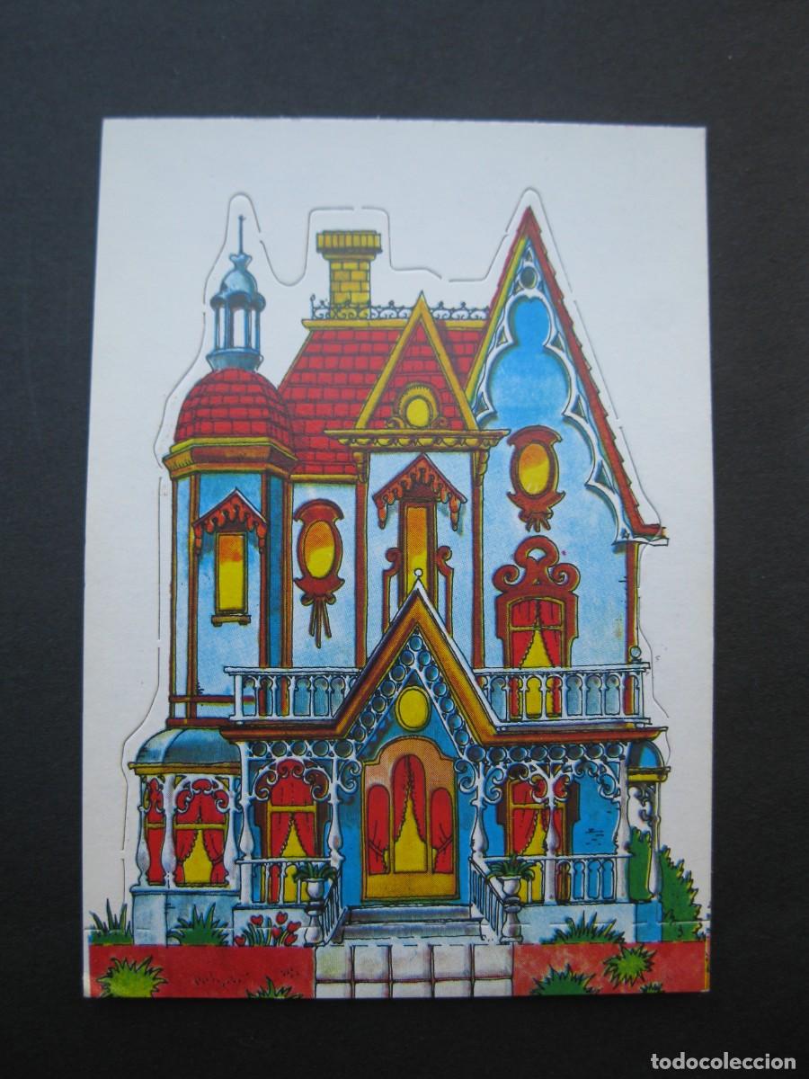 Coleccionismo Cromos antiguos: MIS CASITAS Y SUS HABITANTES - CROMO N&ordm; 30 - CASA VICTORIANA - EDICIONES ESTE - NUNCA PEGADO.