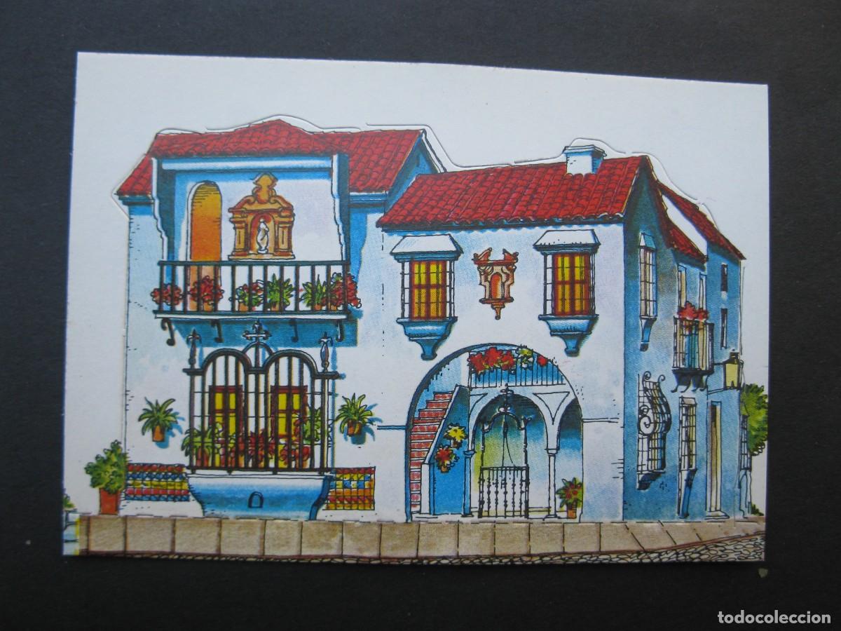 Coleccionismo Cromos antiguos: MIS CASITAS Y SUS HABITANTES - CROMO N&ordm; 9 - CASA ANDALUZA - EDICIONES ESTE - NUNCA PEGADO.
