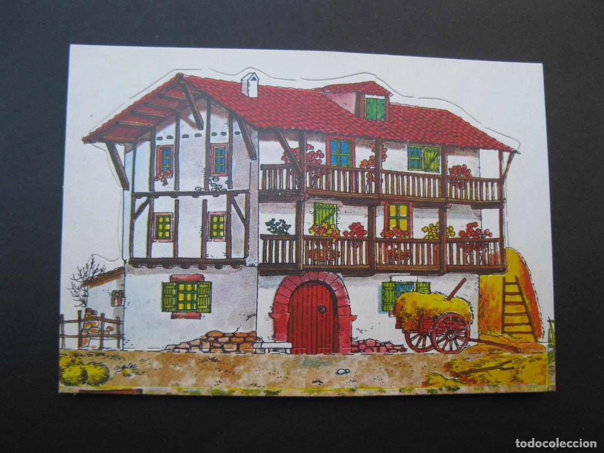 Coleccionismo Cromos antiguos: MIS CASITAS Y SUS HABITANTES - CROMO N&ordm; 6 - CASERIO GUIPUZCOANO - EDICIONES ESTE - NUNCA PEGADO.