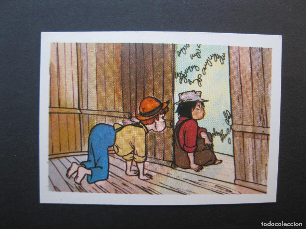 Coleccionismo Cromos antiguos: LAS AVENTURAS DE TOM SAWYER - CROMO N&ordm; 64 - EDITORIAL FHER - NUNCA PEGADO.