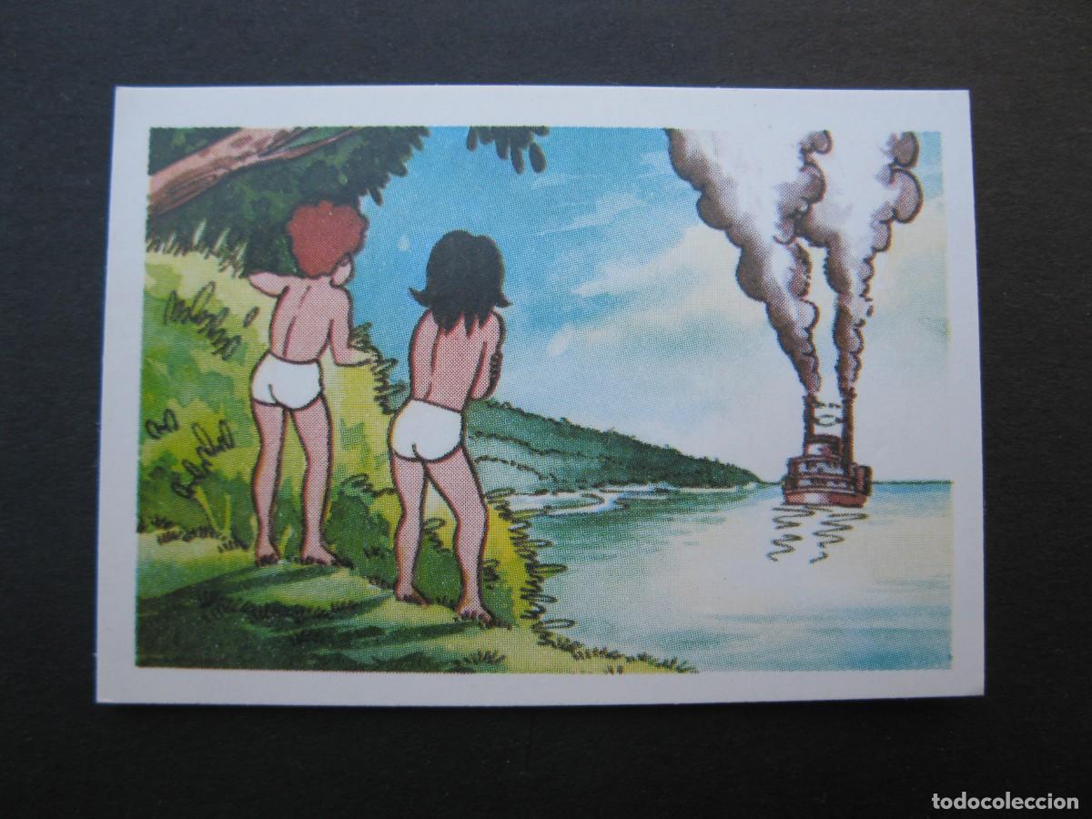 Coleccionismo Cromos antiguos: LAS AVENTURAS DE TOM SAWYER - CROMO N&ordm; 42 - EDITORIAL FHER - NUNCA PEGADO.