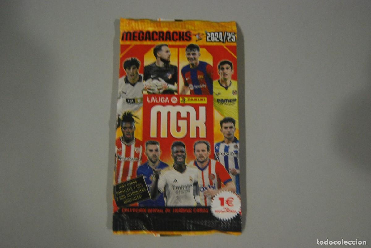 Coleccionismo Cromos antiguos: SOBRE VACIO MGK MEGACRACKS LIGA 2024-2025 PANINI