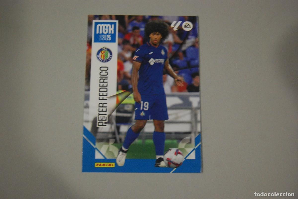 Coleccionismo Cromos antiguos: PETER FEDERICO DEL GETAFE C.F., MGK MEGACRACKS LIGA 2024-2025 PANINI