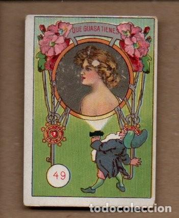 Coleccionismo Cromos antiguos: ANTIGUO CROMO CHOCOLATE REY N&ordm; 49 - QUE GUASA TIENES.