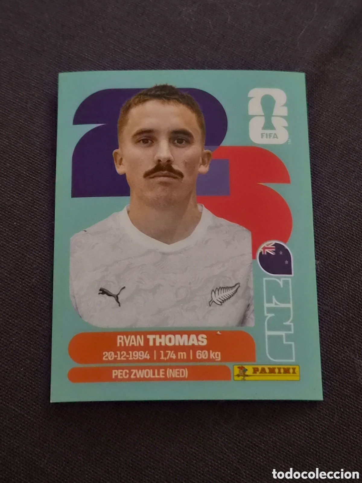 Coleccionismo Cromos antiguos: NZL12 - THOMAS, NUEVA ZELANDA FIFA WORLD CUP 2026