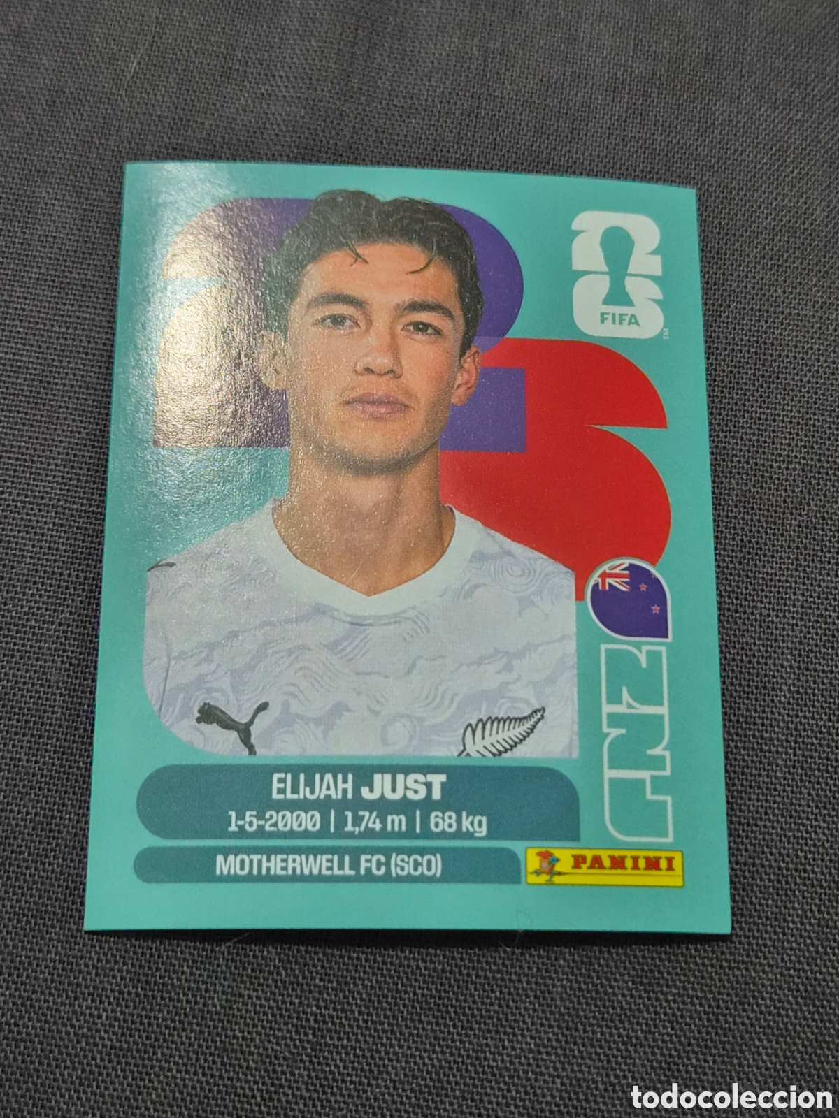 Coleccionismo Cromos antiguos: NZL18 - JUST , NUEVA ZELANDA FIFA WORLD CUP 2026