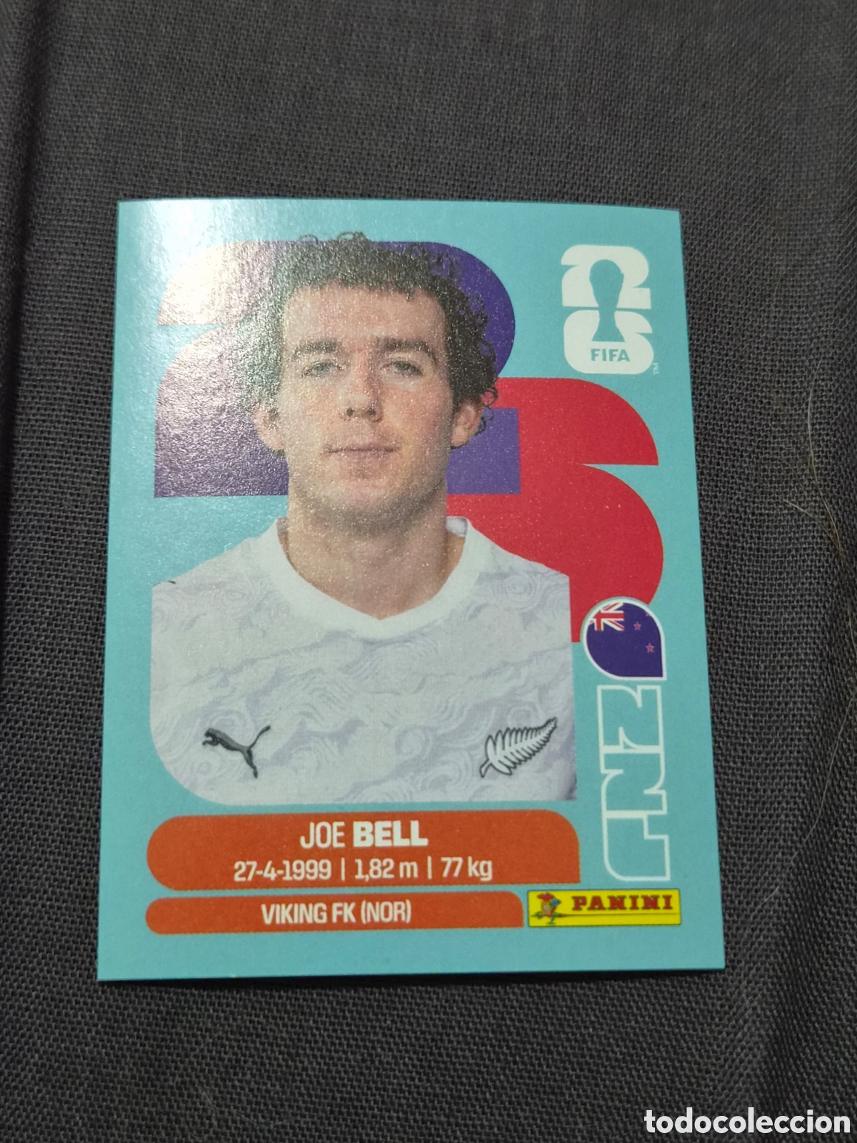 Sammeln alte Sammelbilder: NZL10 - BELL , NUEVA ZELANDA FIFA WORLD CUP 2026