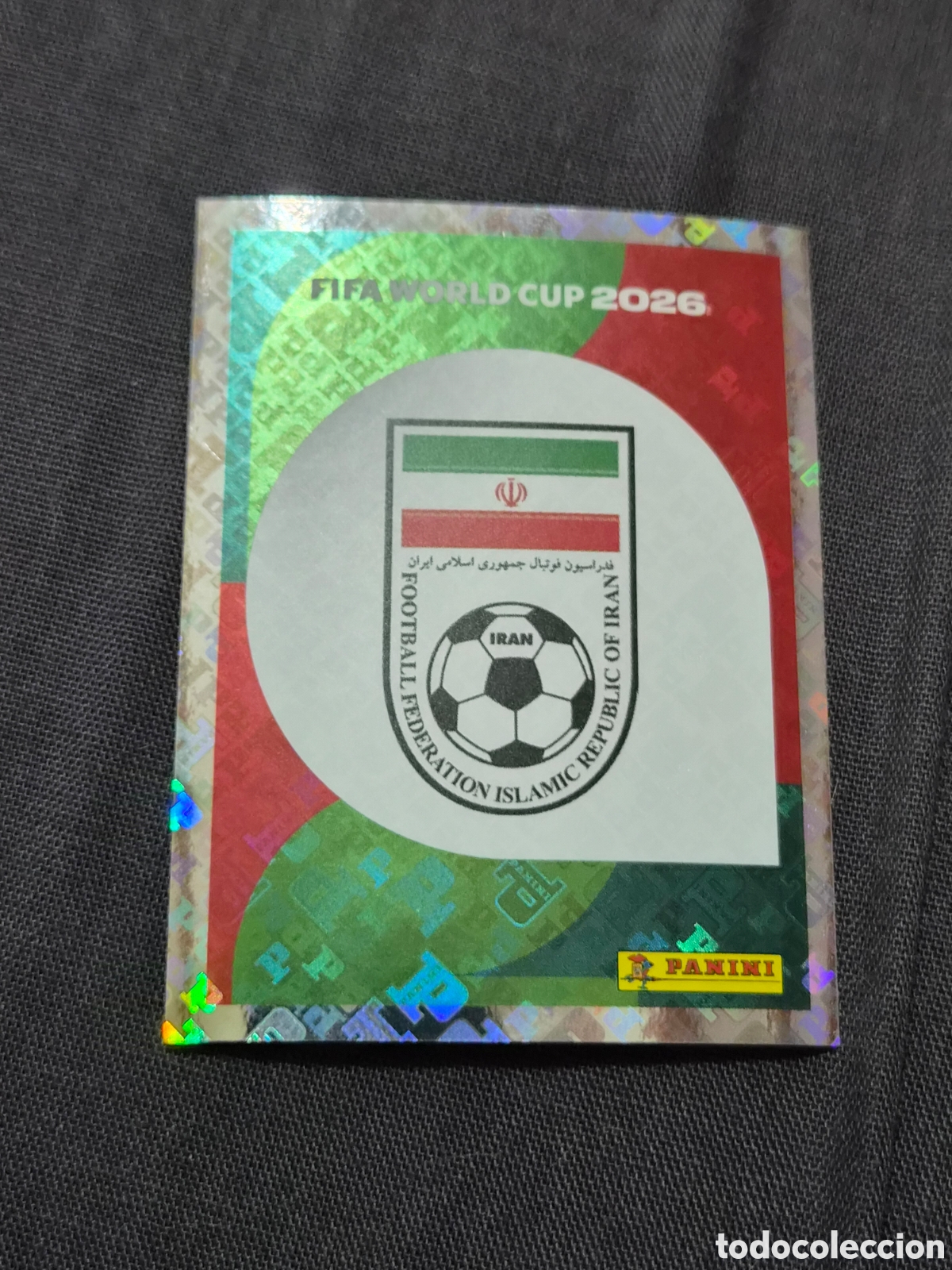 Coleccionismo Cromos antiguos: IRN1 - ESCUDO IRAN FIFA WORLD CUP 2026
