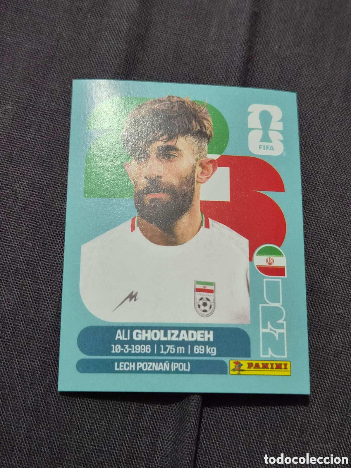 Coleccionismo Cromos antiguos: IRN20 - GHOLIZADEH , IRAN FIFA WORLD CUP 2026