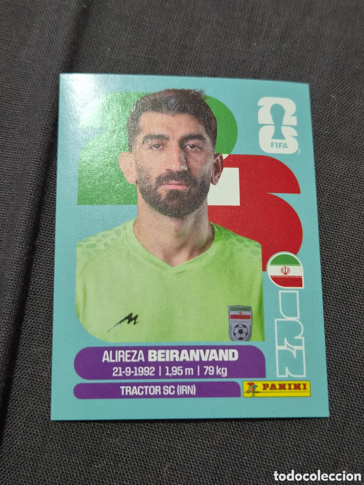 Coleccionismo Cromos antiguos: IRN2 - BEIRANVAND , IRAN FIFA WORLD CUP 2026