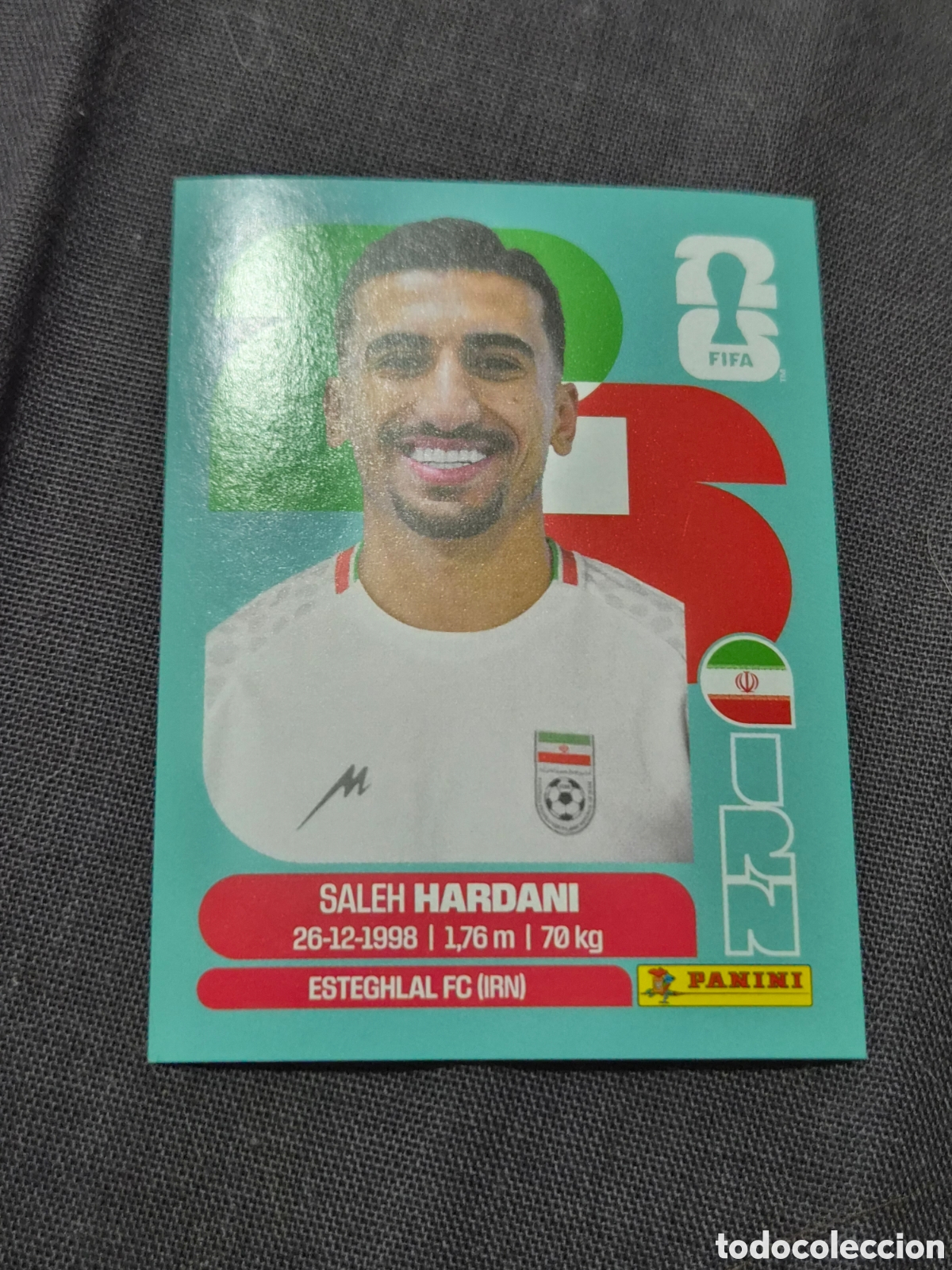 Coleccionismo Cromos antiguos: IRN10 - HARDANI , IRAN FIFA WORLD CUP 2026