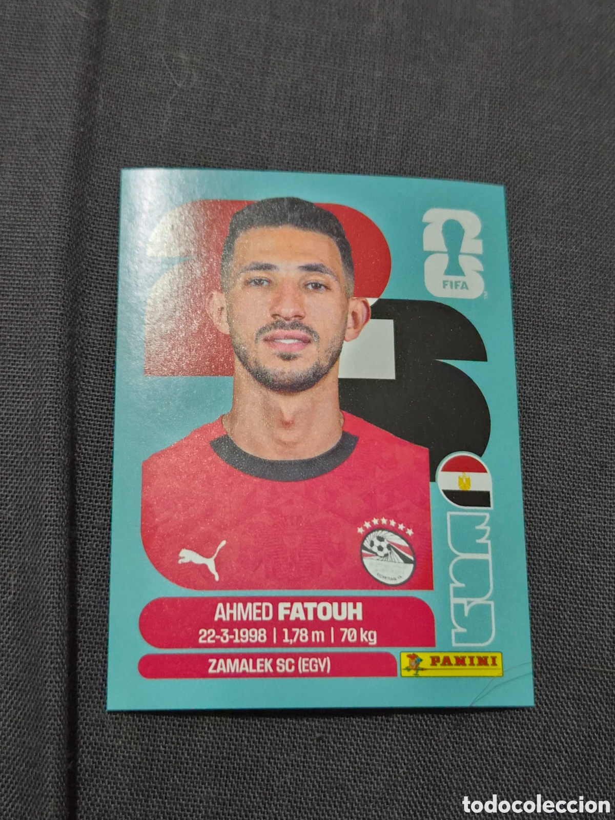 Coleccionismo Cromos antiguos: EGY9 - FATOUH , EGIPTO FIFA WORLD CUP 2026
