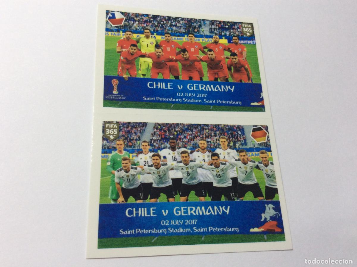 Coleccionismo Cromos antiguos: 14 Chile Alemania FIFA 365 2018 PANINI