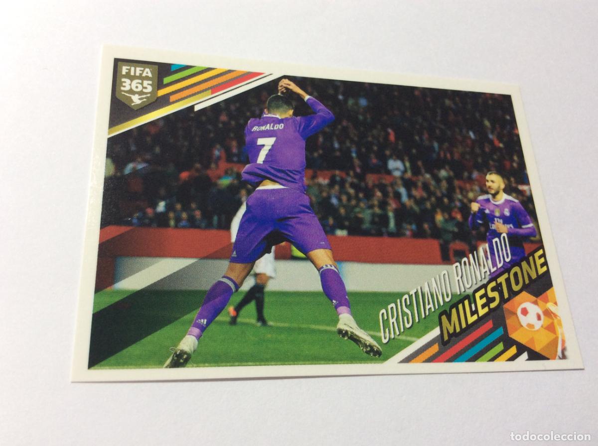 Coleccionismo Cromos antiguos: 384 Cristiano Ronaldo Milestones FIFA 365 2018 PANINI