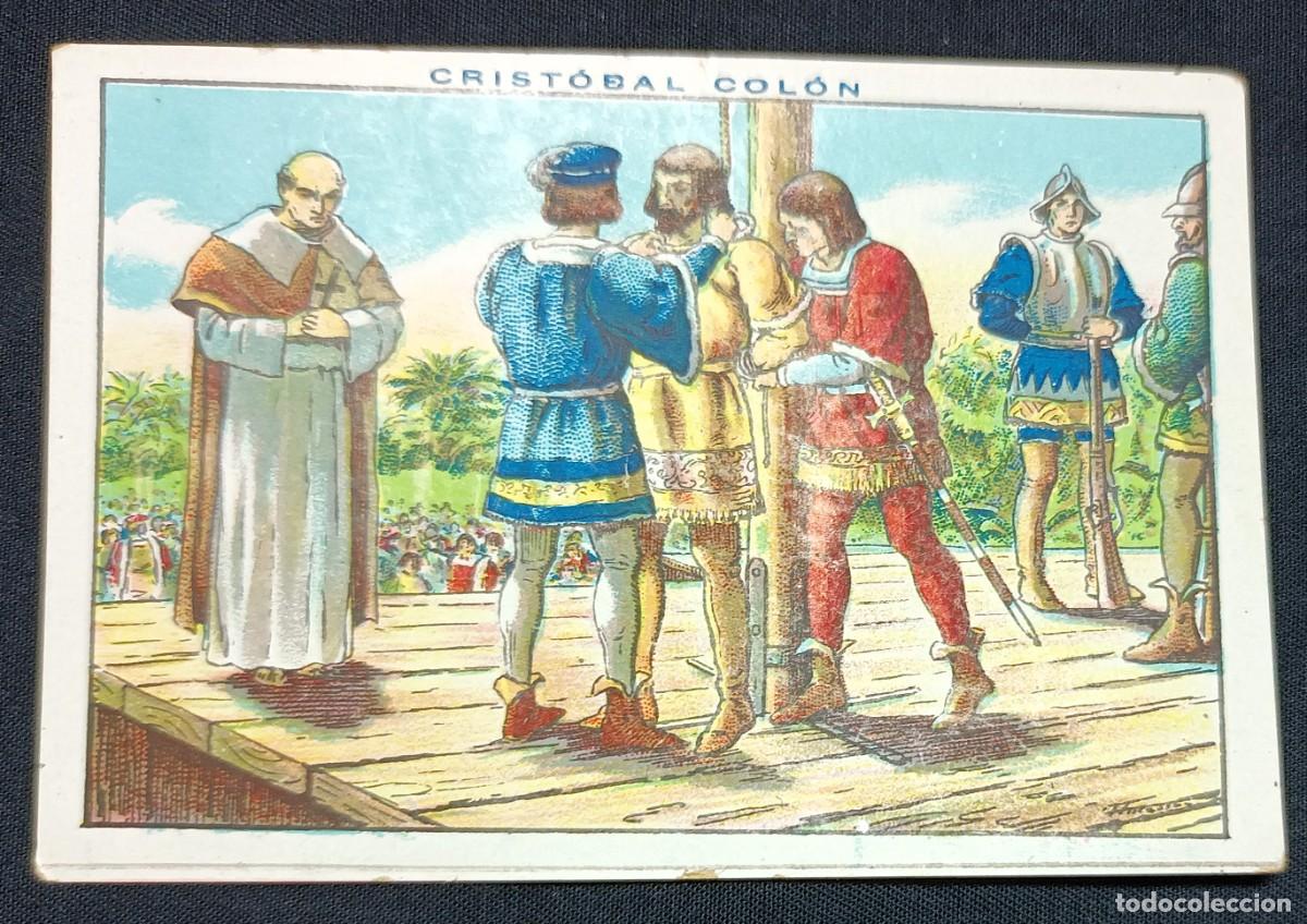 Coleccionismo cromos antiguos: CROMO CRIST&Oacute;BAL COL&Oacute;N N&ordm; 103.CHOCOLATES JUNCOSA - Foto 1