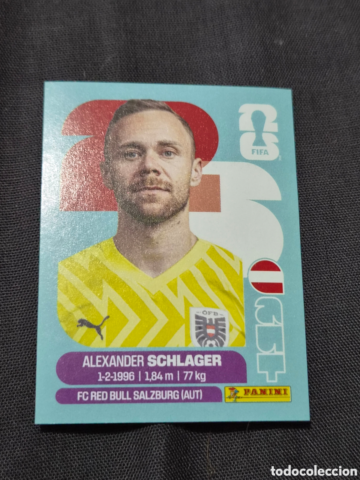 Collectable Antique Stickers: AUT2 - SCHLAGER , AUSTRIA FIFA WORLD CUP 2026