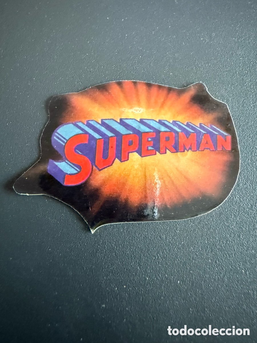Collectable Antique Stickers: Cromo PANRICO. SUPERMAN