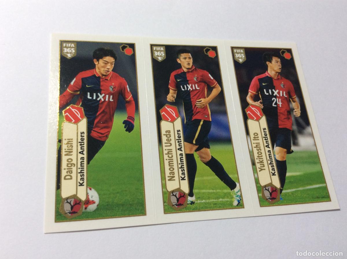 Coleccionismo Cromos antiguos: 511 Daigo Nishi Naomichi Ueda Yukitoshi Itō Kashima AntlFIFA Club World Cup FIFA 365 2018 PANINI