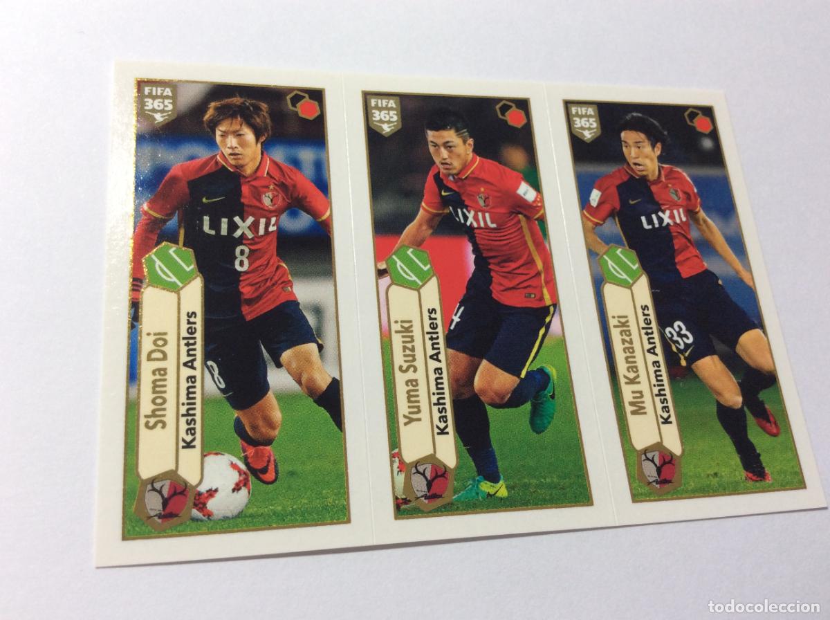 Coleccionismo Cromos antiguos: 513 Shōma Doi / Yūma Suzuki / Mu Kanazaki Kashima Antlers FIFA Club World Cup FIFA 365 2018 PANINI
