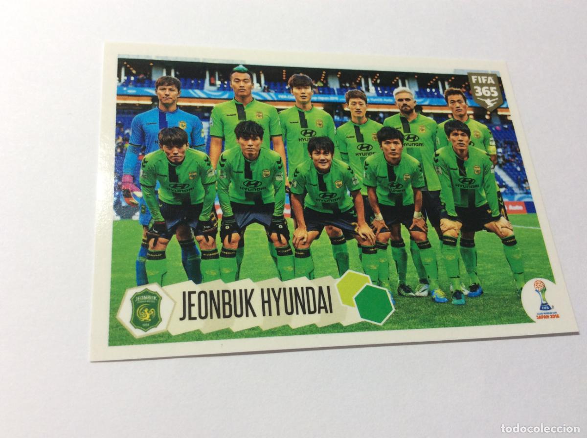Coleccionismo Cromos antiguos: 524 Jeonbuk Hyundai Jap&oacute;n FIFA 365 2018 PANINI