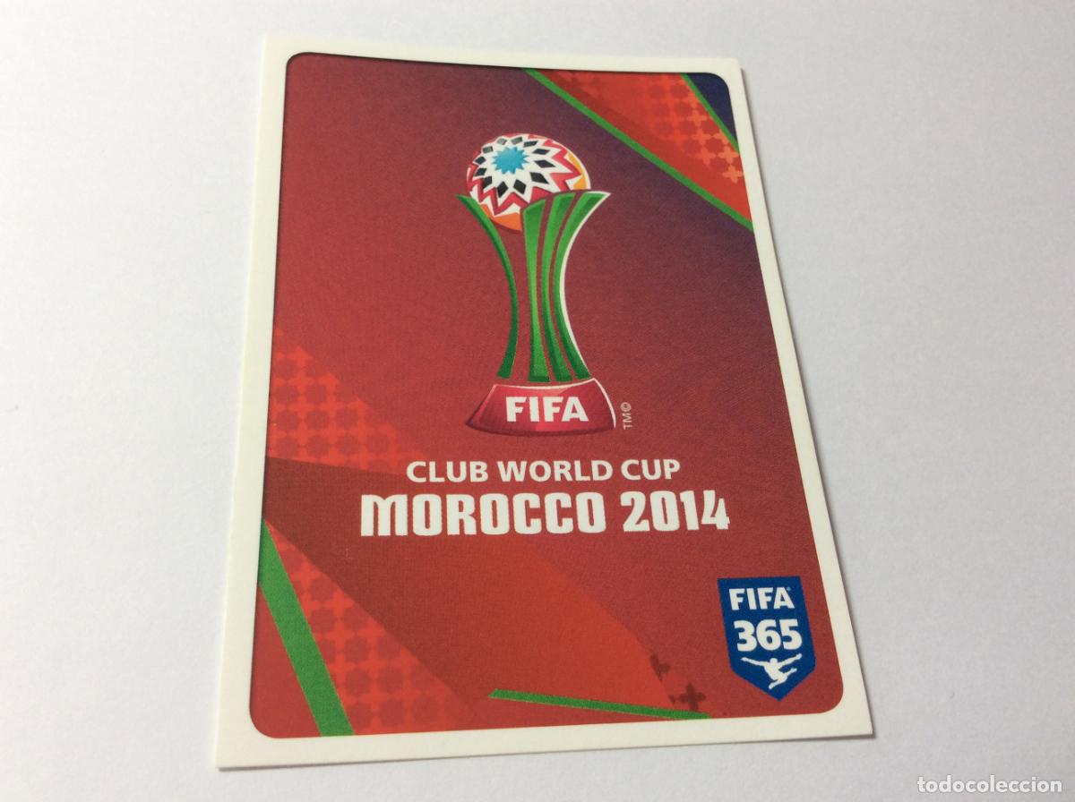 Coleccionismo Cromos antiguos: 10 Logo FIFA Club World Cup Morocco 2014 FIFA 365 2015 2016 PANINI