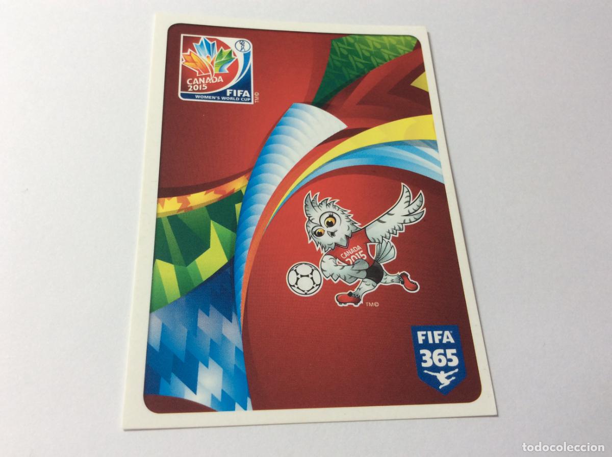 Coleccionismo Cromos antiguos: 12 Logo FIFA Women's World Cup Canada 2015 FIFA 365 2015 2016 PANINI