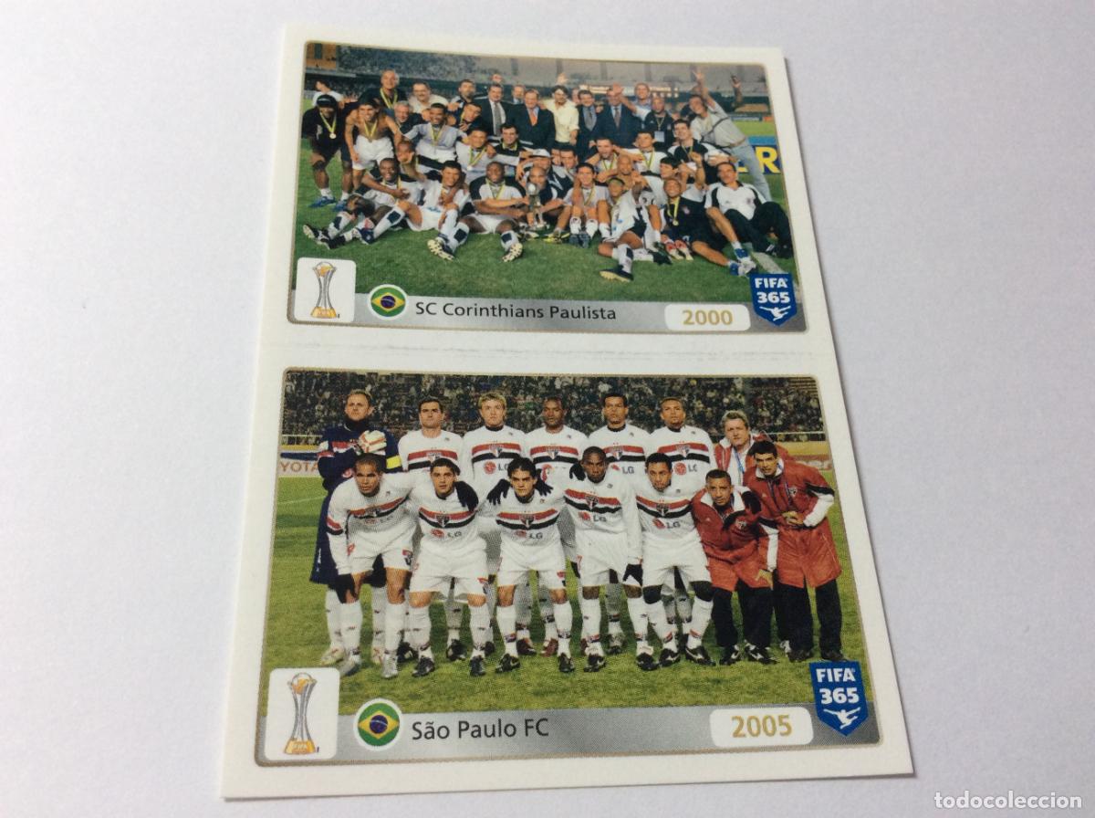 Coleccionismo Cromos antiguos: 15 16 2000 SC Corinthians Paulista 2005 S&atilde;o Paulo FC FIFA Club World Cup FIFA 365 2015 2016 PANINI