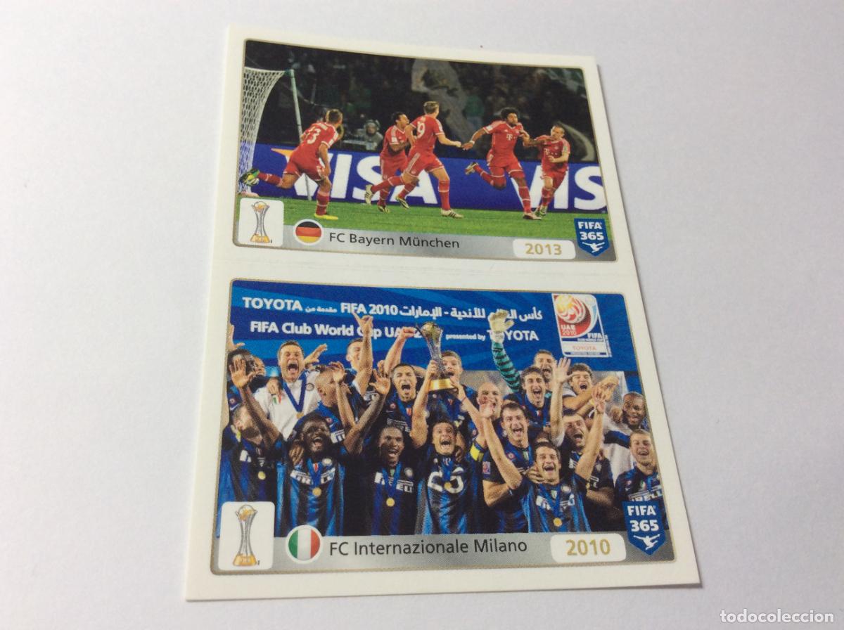Coleccionismo Cromos antiguos: 23 24 2013 FC Bayern Munich 2010 FC Inter Milan FIFA 365 2015 2016 PANINI