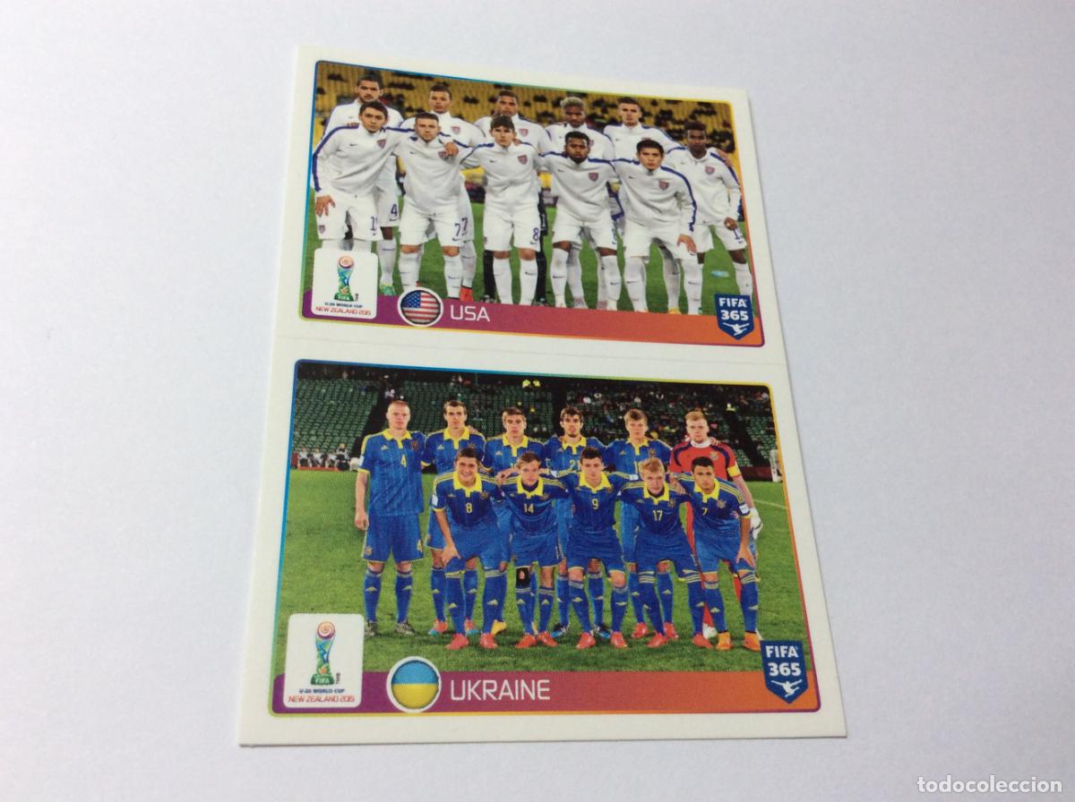 Sammeln alte Sammelbilder: 43 44 Usa Ucrania FIFA 365 2015 2016 PANINI