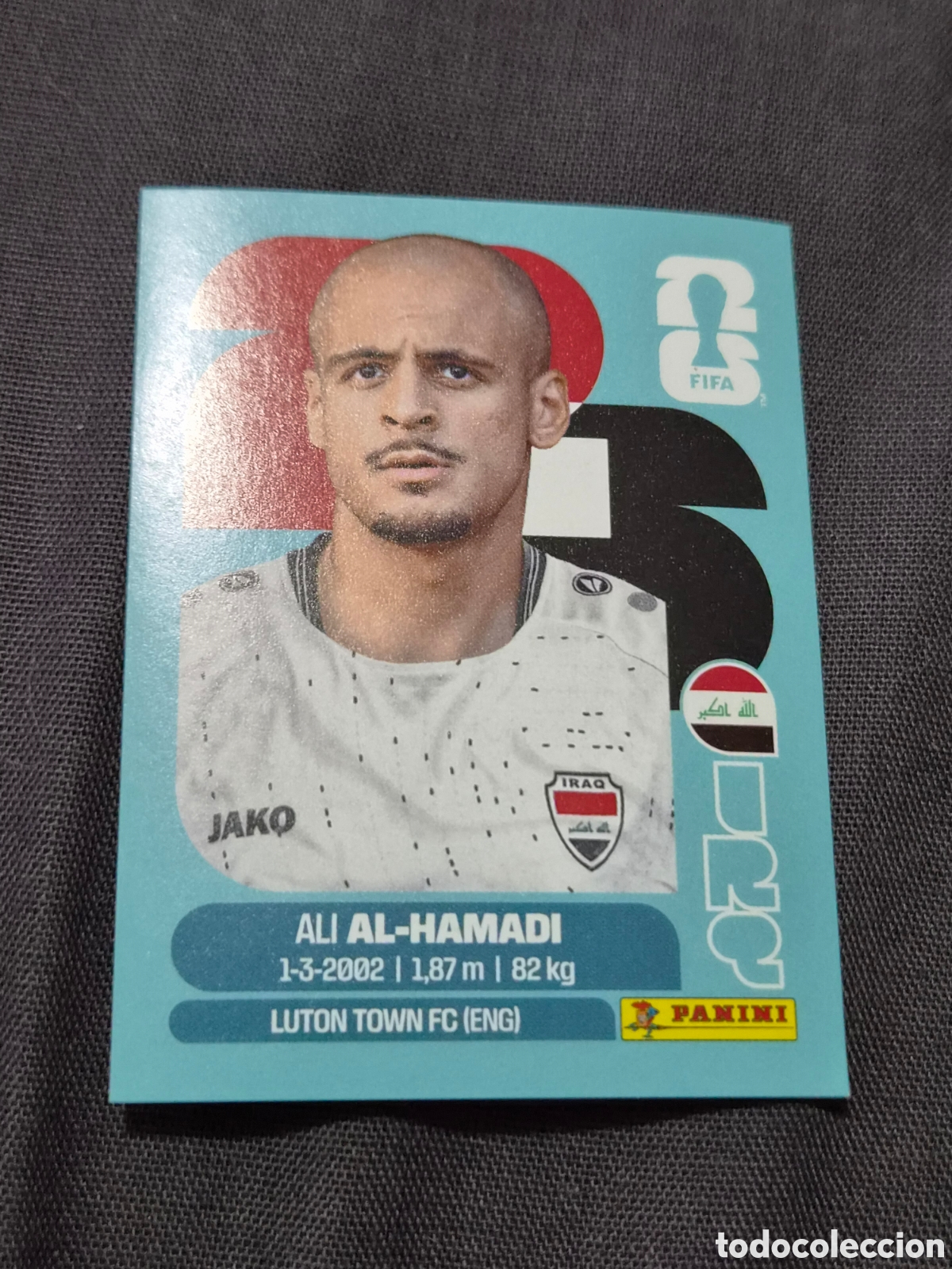 Coleccionismo Cromos antiguos: IRQ18 - AL-HAMADI , IRAQ FIFA WORLD CUP 2026