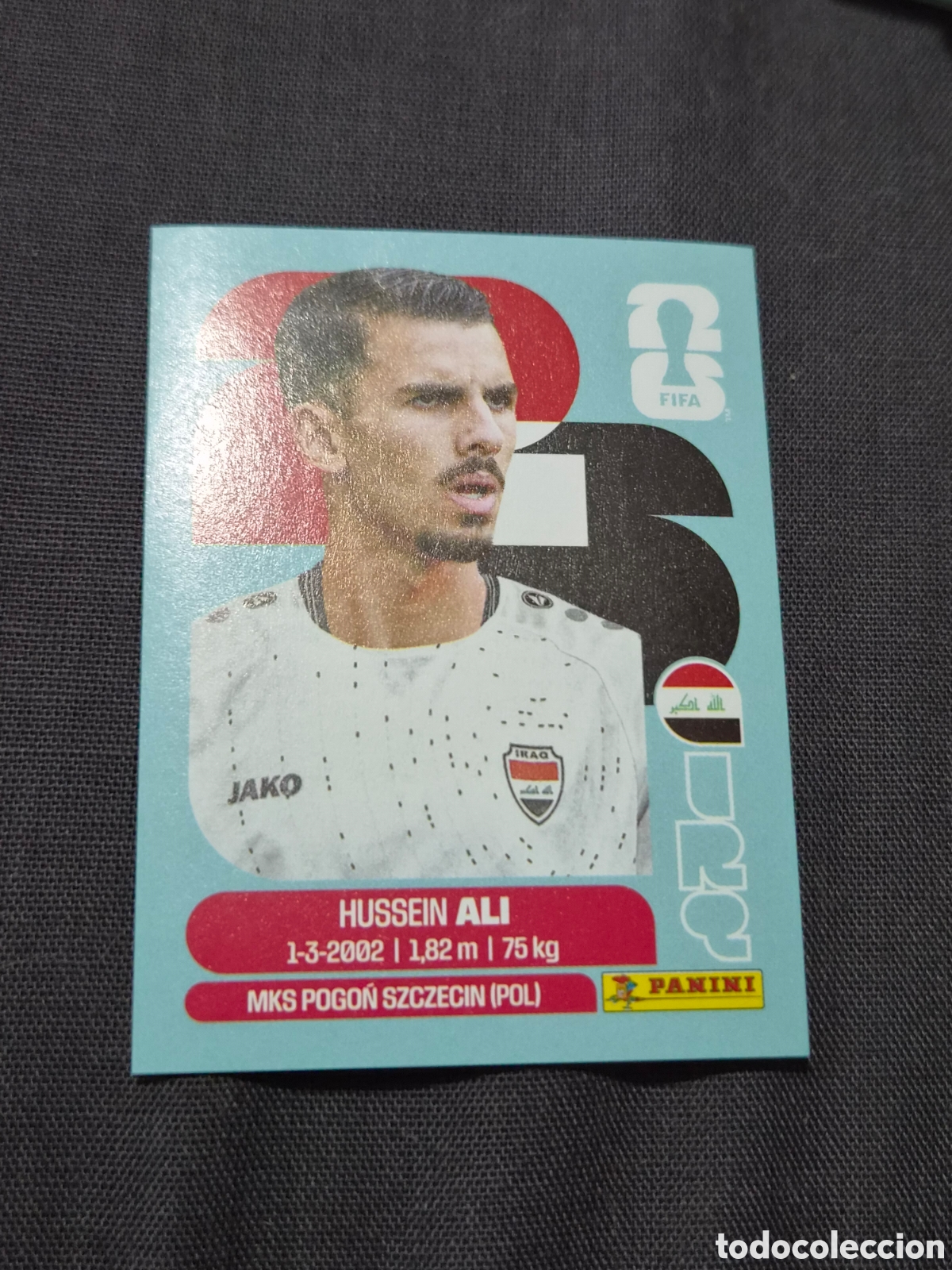 Coleccionismo Cromos antiguos: IRQ4 - ALI , IRAQ FIFA WORLD CUP 2026