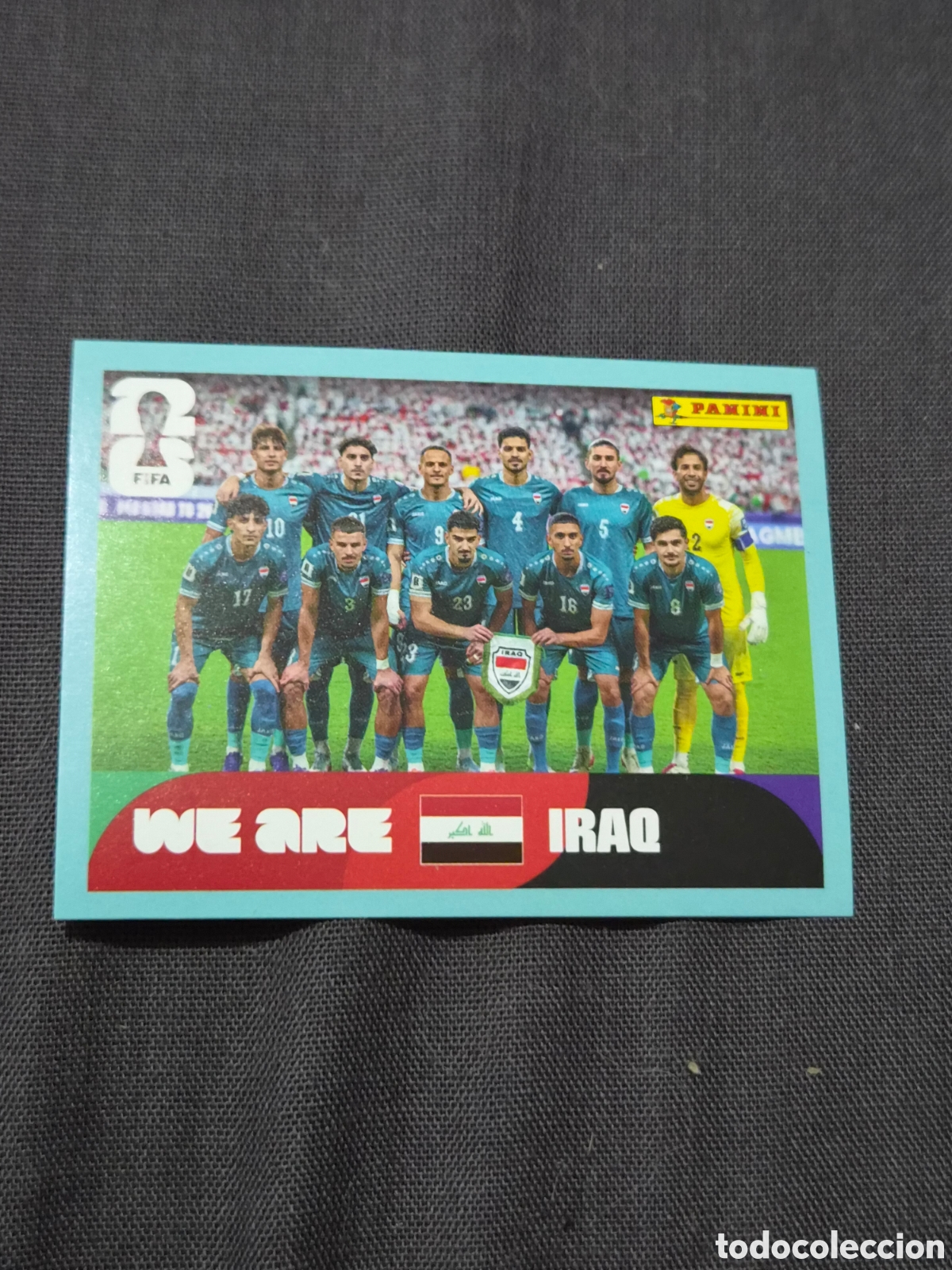 Coleccionismo Cromos antiguos: IRQ13 - ESCUDO IRAQ FIFA WORLD CUP 2026