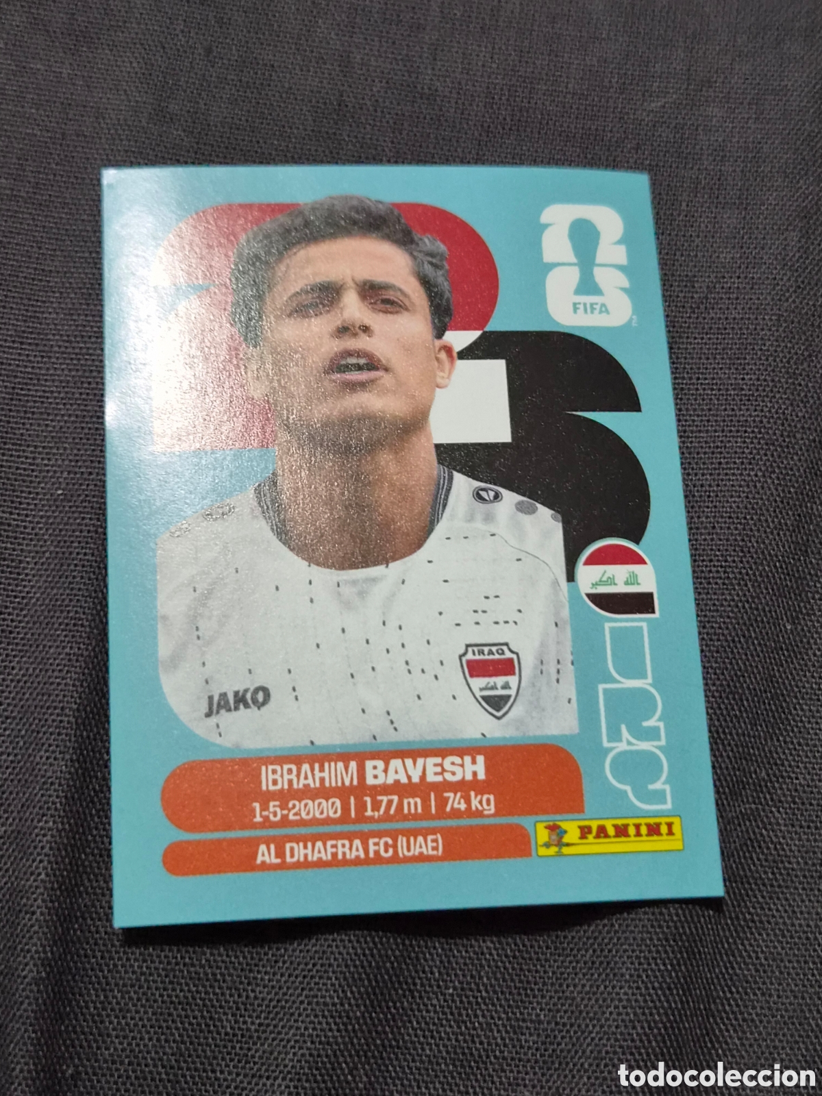 Coleccionismo Cromos antiguos: IRQ11 - BAYESH , IRAQ FIFA WORLD CUP 2026