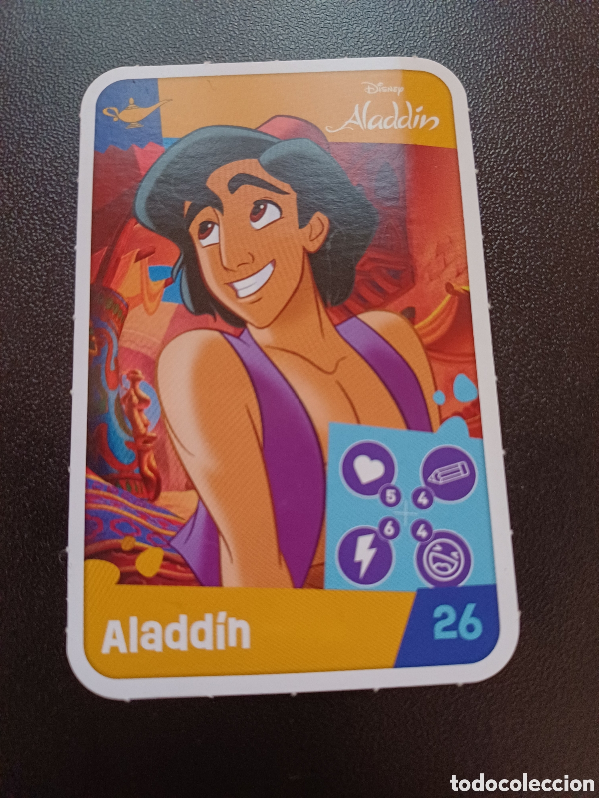 Coleccionismo Cromos antiguos: #26 ALADDIN DISNEY CARREFOUR &iexcl;HORA DE JUGAR! 2025