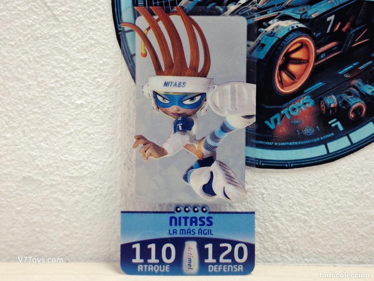 Coleccionismo Cromos antiguos: Carta Nitass N&ordm; 14 Acticards Actimel