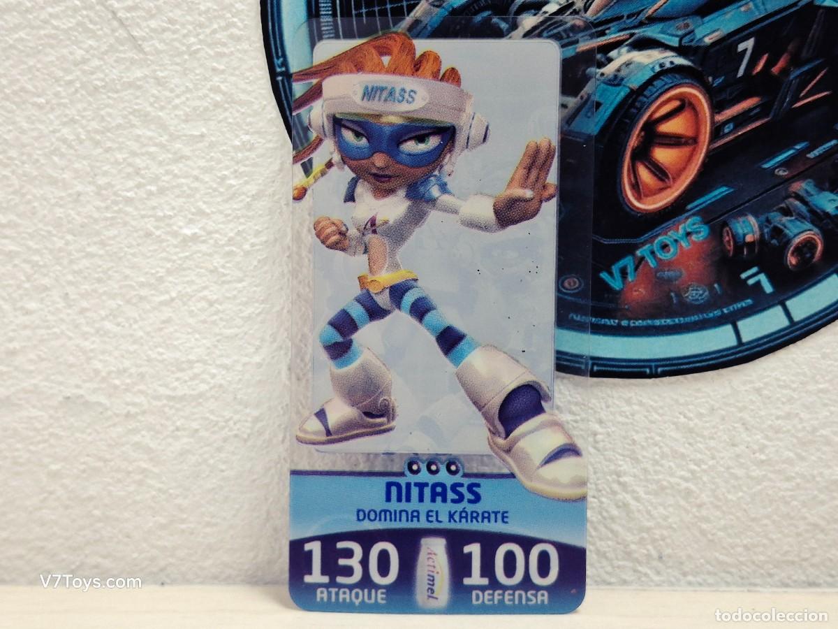 Coleccionismo Cromos antiguos: Carta Nitass N&ordm; 16 Acticards Actimel