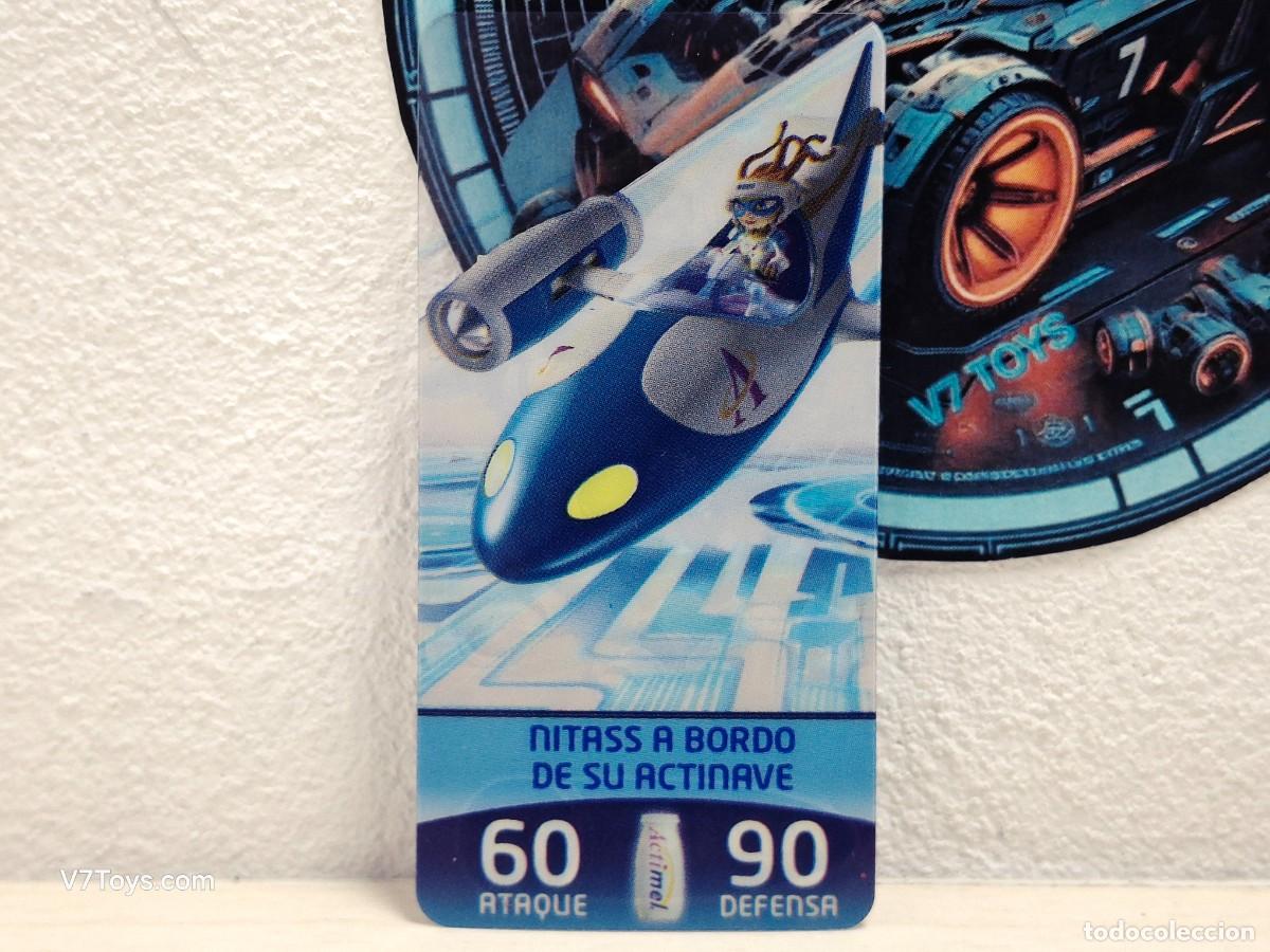 Coleccionismo Cromos antiguos: Carta Nitass A Bordo Actinave N&ordm; 19 Acticards Actimel