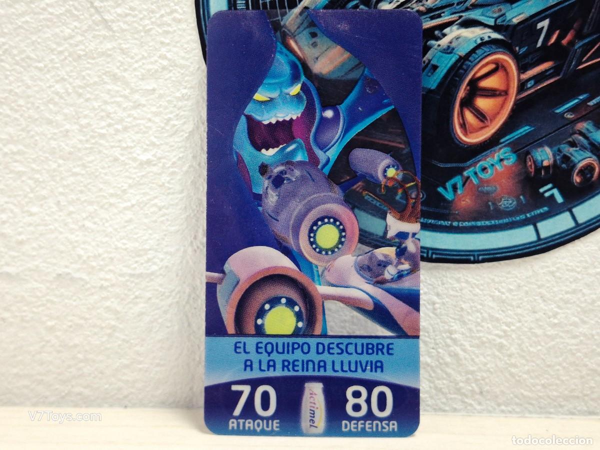 Coleccionismo Cromos antiguos: Carta Equipo Descubre La Reina Lluvia N&ordm; 24 Acticards Actimel