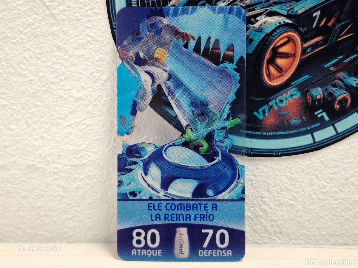 Coleccionismo Cromos antiguos: Carta Ele Combate La Reina Fr&iacute;o N&ordm; 25 Acticards Actimel