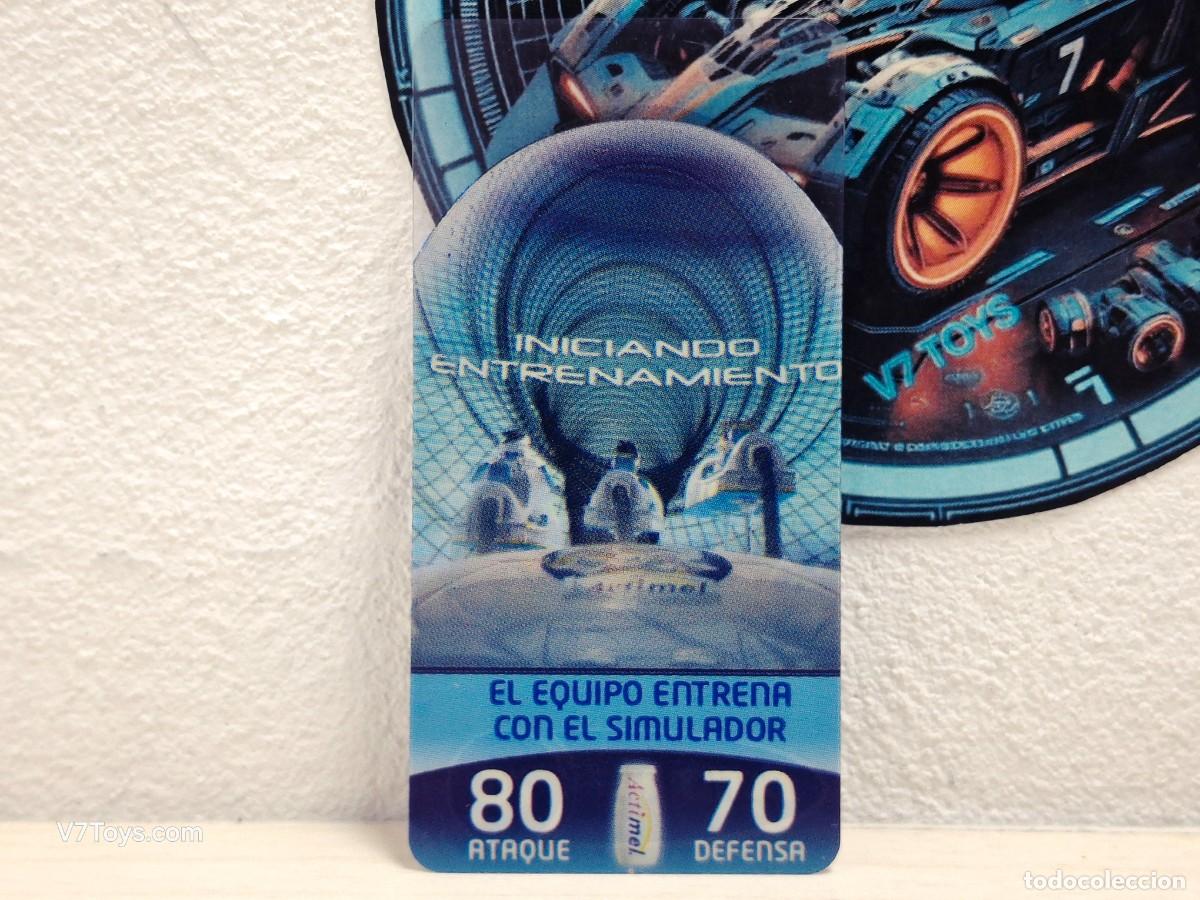 Coleccionismo Cromos antiguos: Carta Equipo Entrena con El Simulador N&ordm; 26 Acticards Actimel